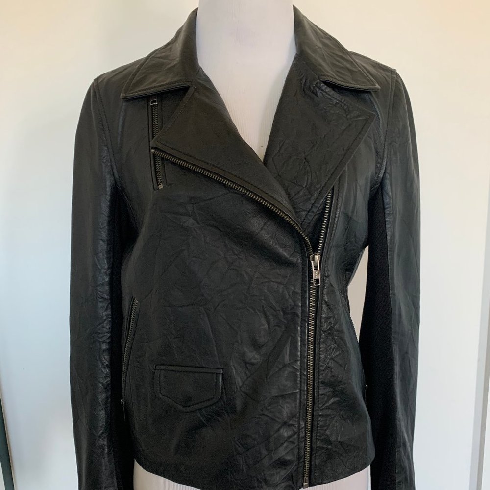 Muubaa Moto Jacket Perfect Condition - Black